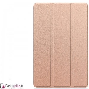 Dirbtinės odos atverčiamas dėklas - auksinės spalvos (Samsung Galaxy Tab S11 Ultra 14.6 (X930/X936/X920)